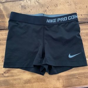 Nike Pro Sri fit spandex shorts